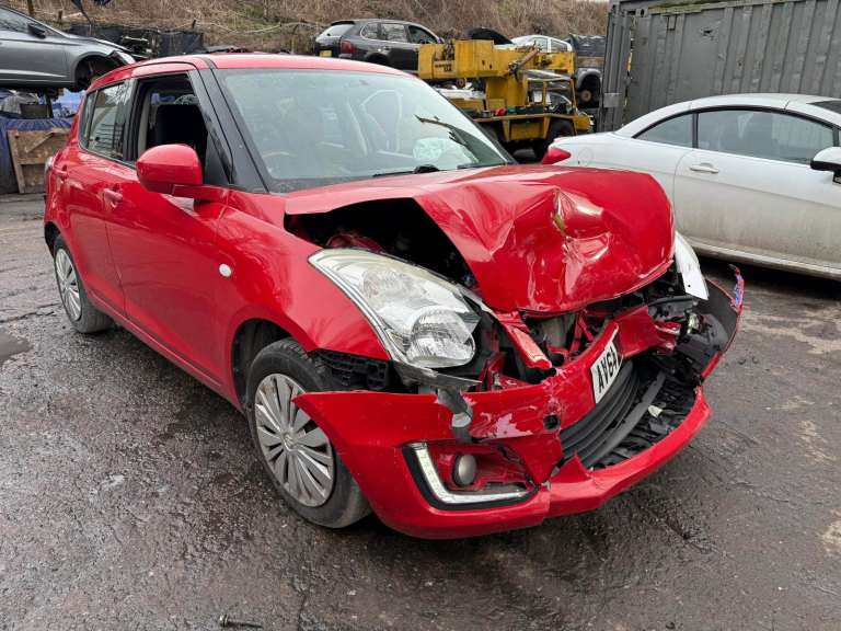 ♻️SUZUKI SWIFT 1.2 PETROL 2014, RED 5 DOOR HATCHBACK BREAKING FOR PARTS♻️