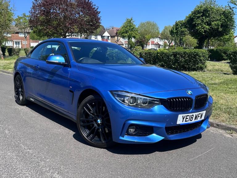 2018 BMW 4 Series 435d xDrive M Sport 2dr Auto [Professional Media] CONVERTIBLE Diesel Automatic