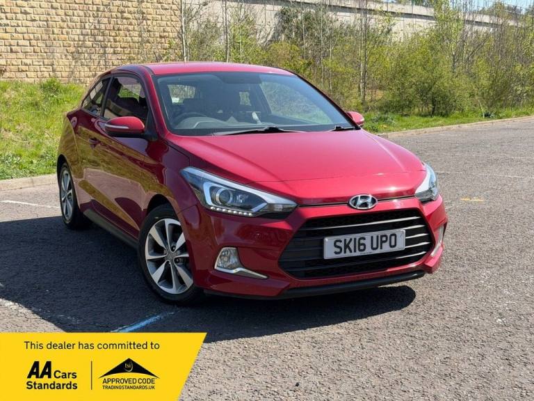 2016 Hyundai i20 1.2 Blue Drive SE Coupe 3dr Petrol Manual Euro 6 (s/s) (84 ps) Coupe Petrol Manual