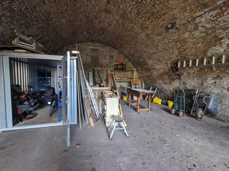 Small woodworking workshop/maker space in a railway arch in Walworth