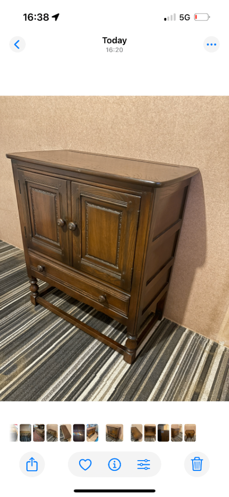 ERCOL RETRO SIDEBOARD 