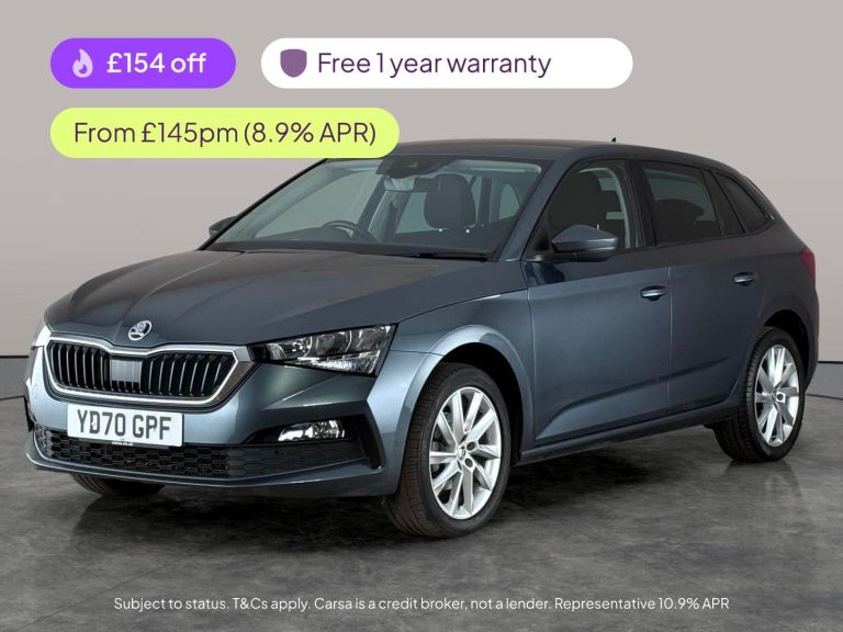 2020 Skoda Scala 1.0 TSI SE L 5dr HATCHBACK PETROL Manual