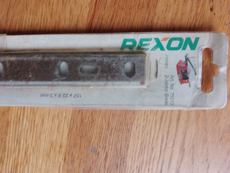 Rexon 2-cutter Planer Blade 157 x 22.2 x 3 mm – New