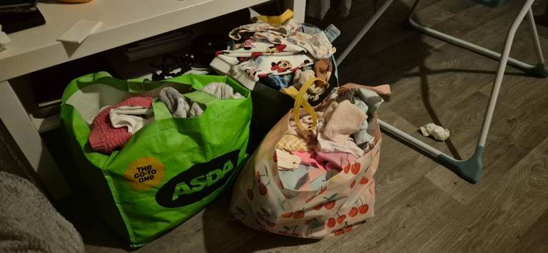 Bundle of Baby girl Clothes 0-6 