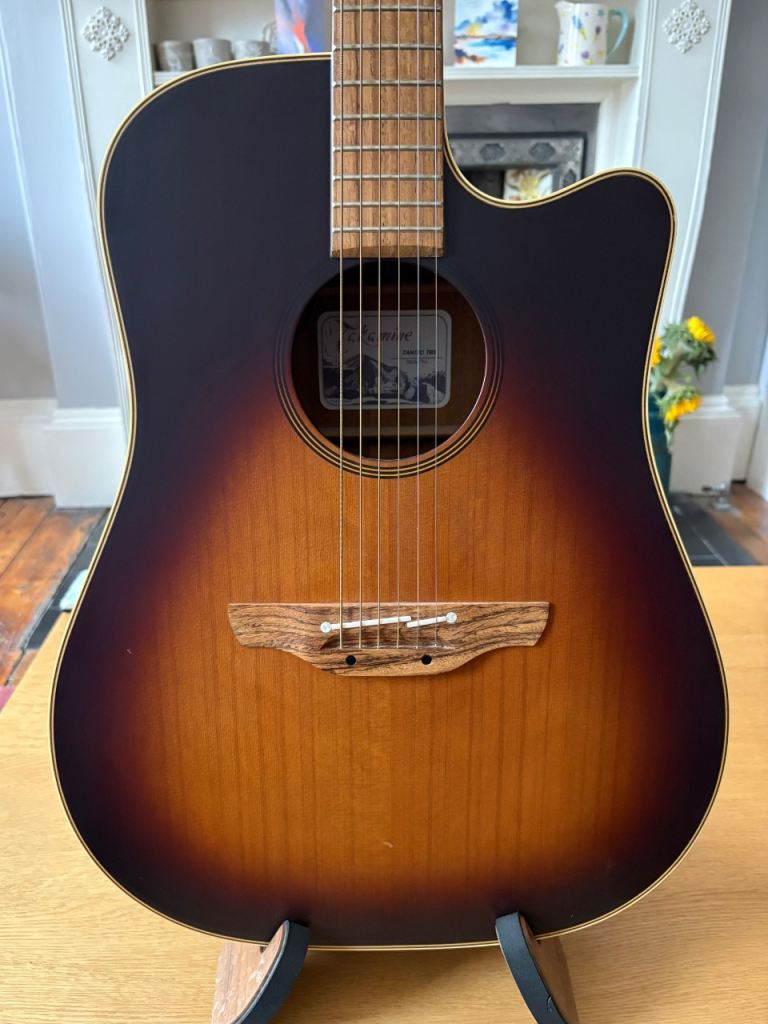 Takamine TAN10C TBS electro-acoustic guitar in Tobacco Sunburst, made in Japan