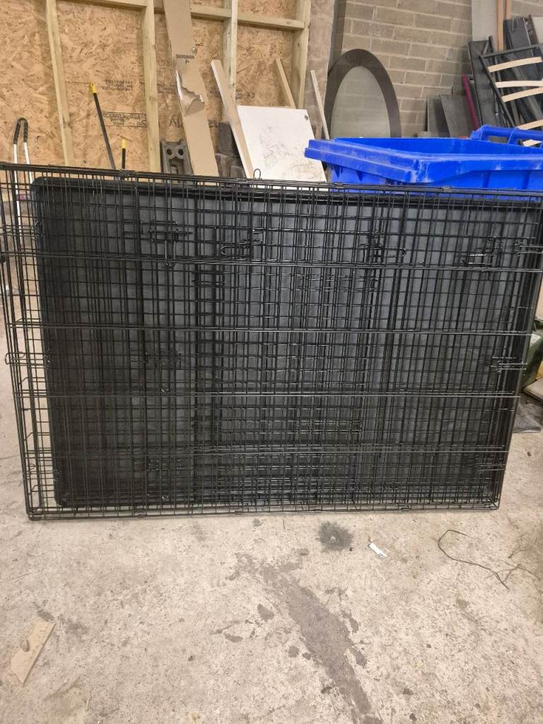 Large dog cage