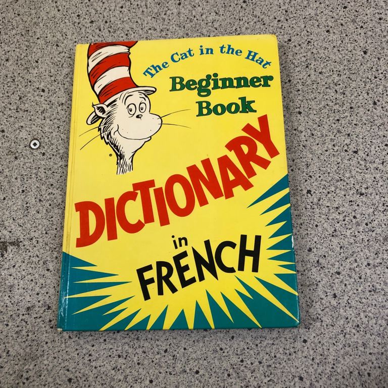 The Cat in the Hat Dictionary in French