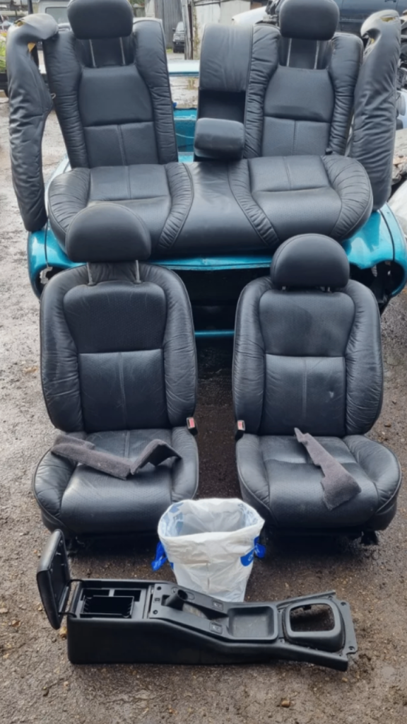 Cosworth black leather seats scorpio granada sierra 