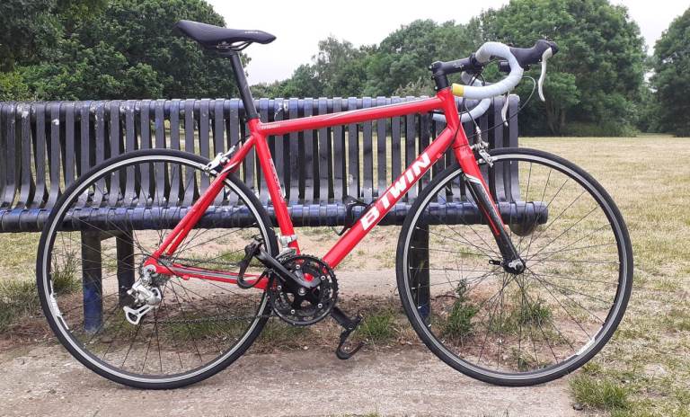 Decathlon Btwim triban 3 (extra large) road bike