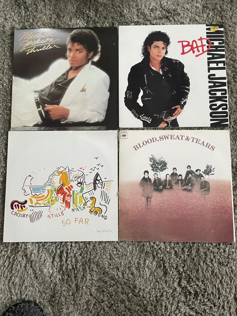 vinyl records for sale £15 each 