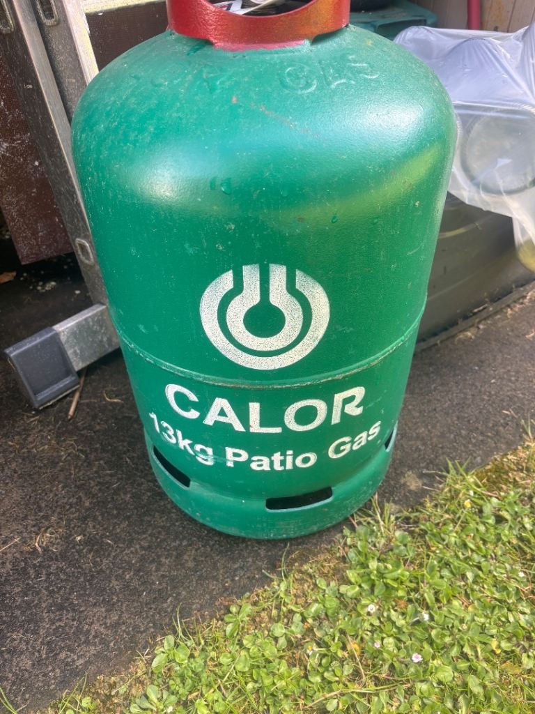 Patio gas bottle 13kg (full)