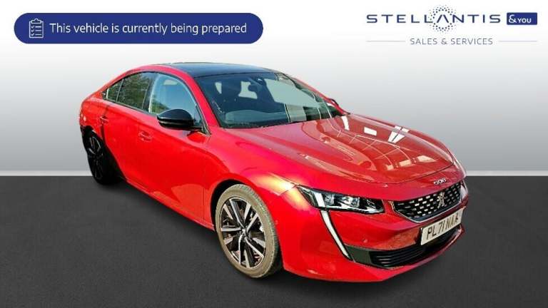 2021 Peugeot 508 1.6 11.8kWh GT Fastback 5dr Petrol Plug-in Hybrid e-EAT Euro 6 (s/s) (225 p Hatc...