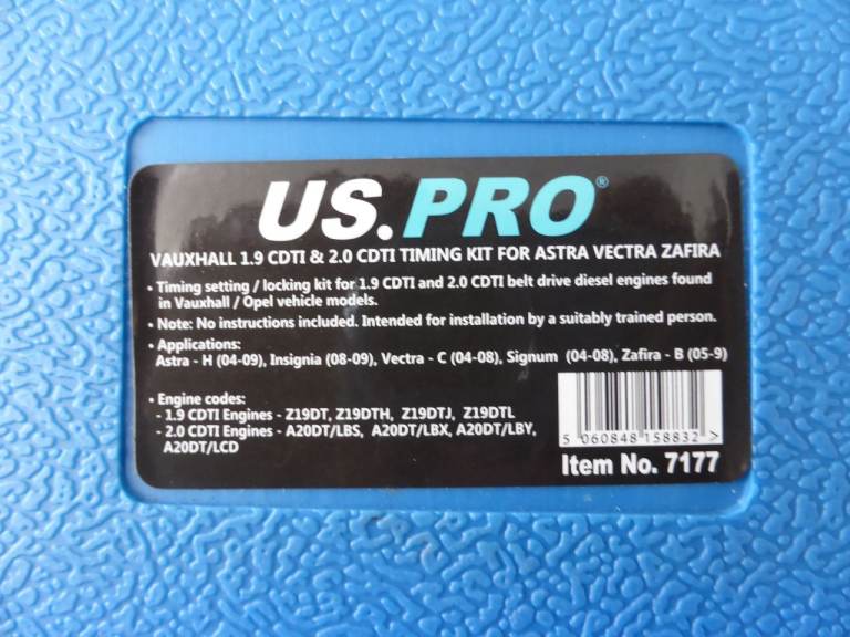 Vauxhall Opel 1.9 / 2.0 CDTi Engine Timing Kit Astra Vectra Zafira Diesel NEW.