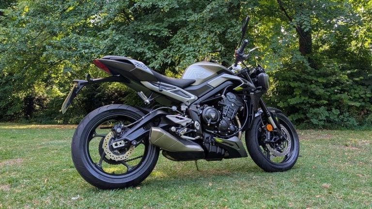 2024 (74) TRIUMPH 765 STREET TRIPLE R FSH ONLY 770 MILES STUNNING EXAMPLE