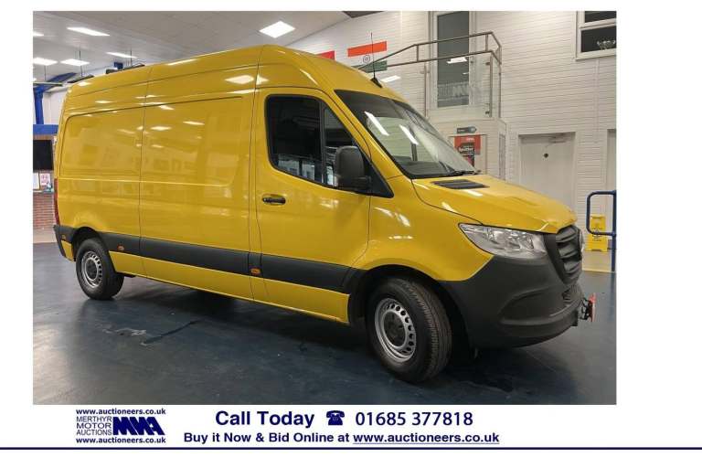 2021 Mercedes-Benz Sprinter PROGRESSIVE AUTO 85kW/55kWh ELECTRIC L2 MWB VAN (EURO 6). -----------...