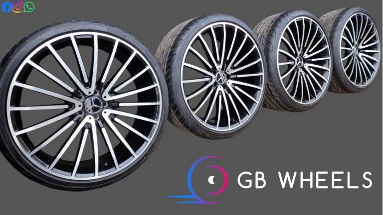 Mercedes Style S Class 22" AMG Alloy Wheels W223 V223 Turbine