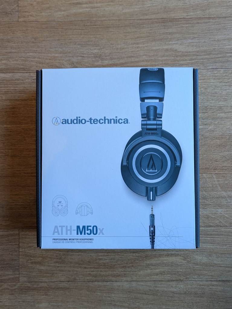 Audio Technica ATH-M50x headphones