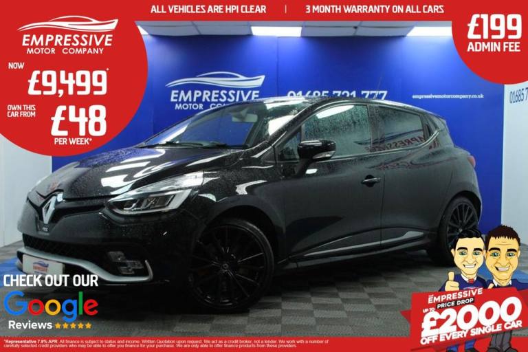 image for 2017 Renault Clio 1.6 TCe Renaultsport Nav Hatchback 5dr Petrol EDC Euro 6 (200 ps) Hatchback Pet...