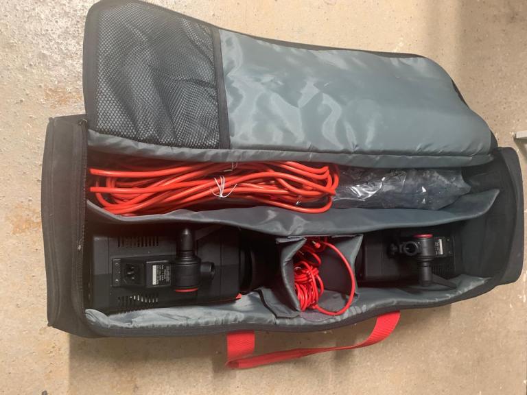 Photography lighting travel kit
