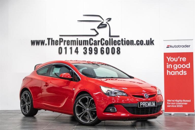 2018 Vauxhall Astra GTC 1.4T 16V 140 Limited Edition 3dr [Nav/Leather] HATCHBACK PETROL Manual