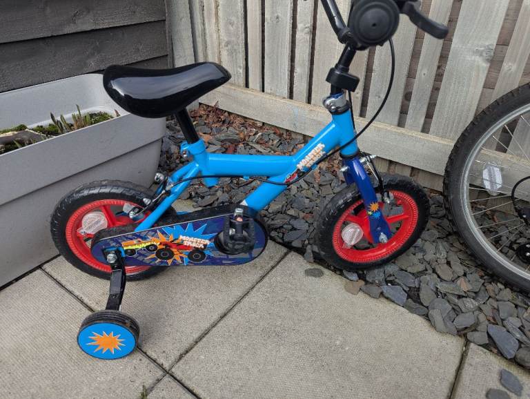 Monster Truck Kids Bike
