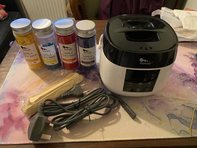 Professional Wax heater Model HIB003 Hair Removal + Wax Beads