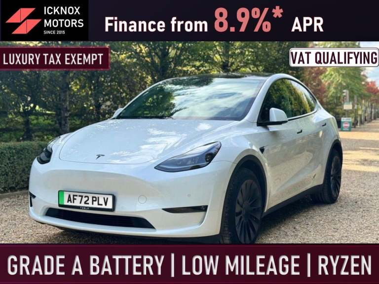  Tesla Model Y (Dual Motor) Long Range Auto 4WDE 5dr Electric Automatic