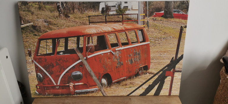 Vw splitscreen Canvas picture 