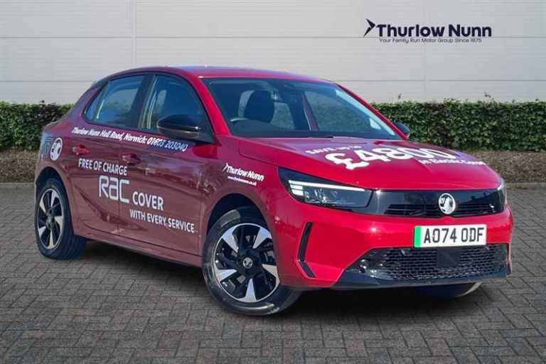 2024 Vauxhall Corsa 100kW Design 50kWh 5dr Auto HATCHBACK ELECTRIC Automatic