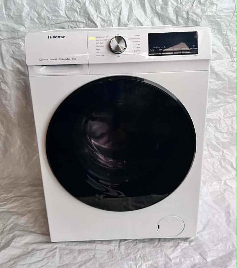HISENSE 3 SERIES FREESTANDING 8KG WASHING MACHINE - WFQA8014EVJM