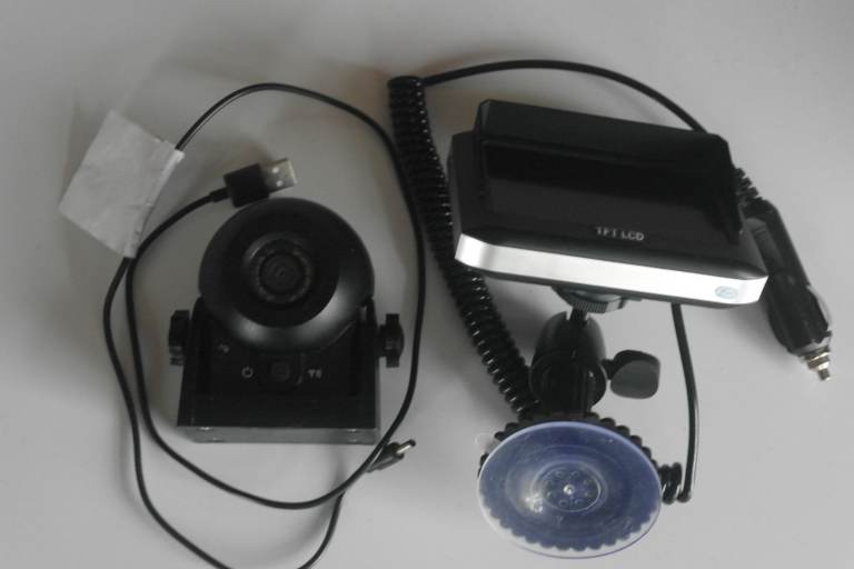 4 inch screen rear view camera kit