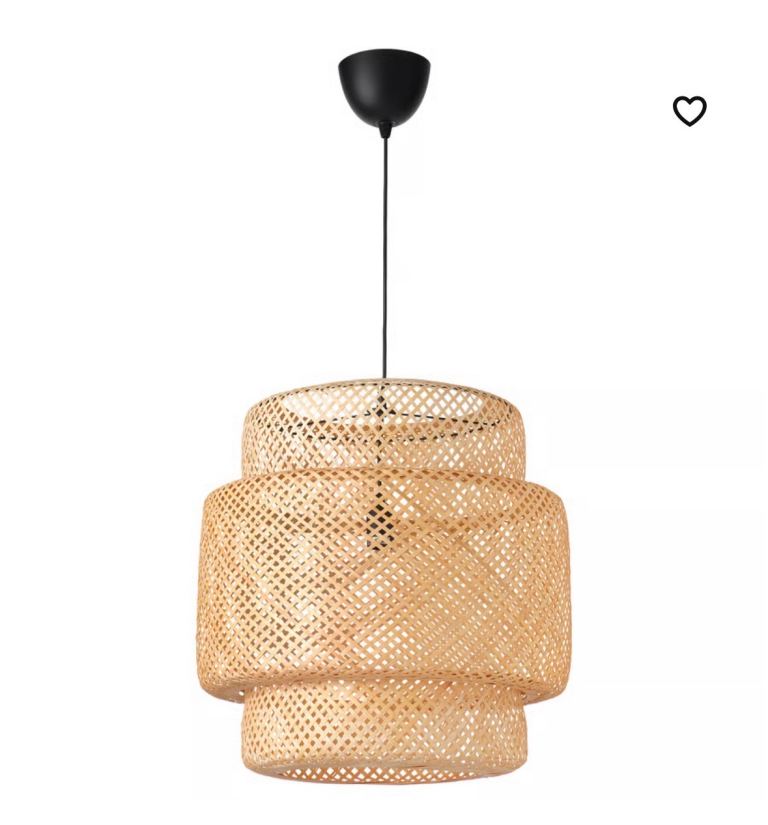 IKEA SINNERLIG Bamboo Pendant Lamp 