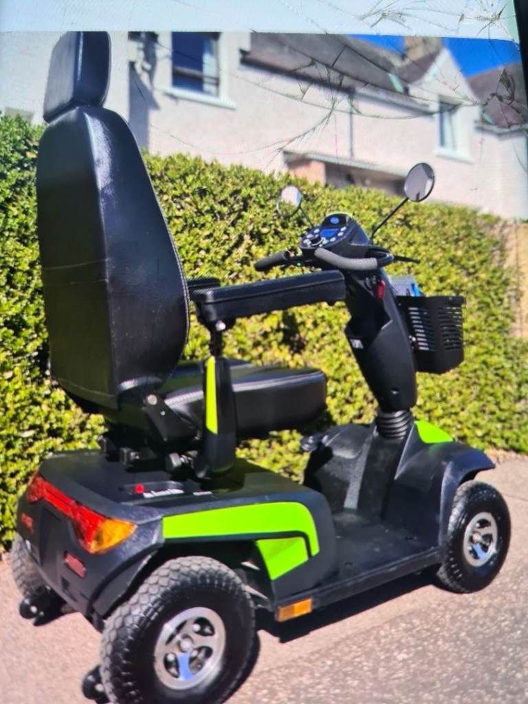 Large 8 mph invacare mobility scooter can deliver 