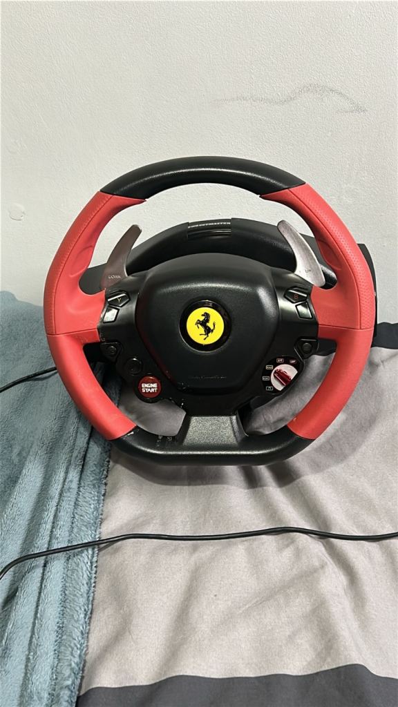 Thrustmaster Ferrari 458 Spider Racing Wheel & Pedals