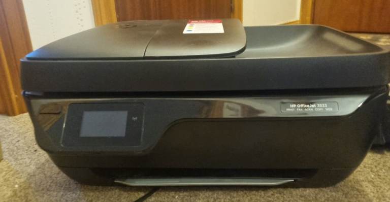 HP OfficeJet 3833 All-in-One WiFi Printer Scanner Copier AirPrint Working