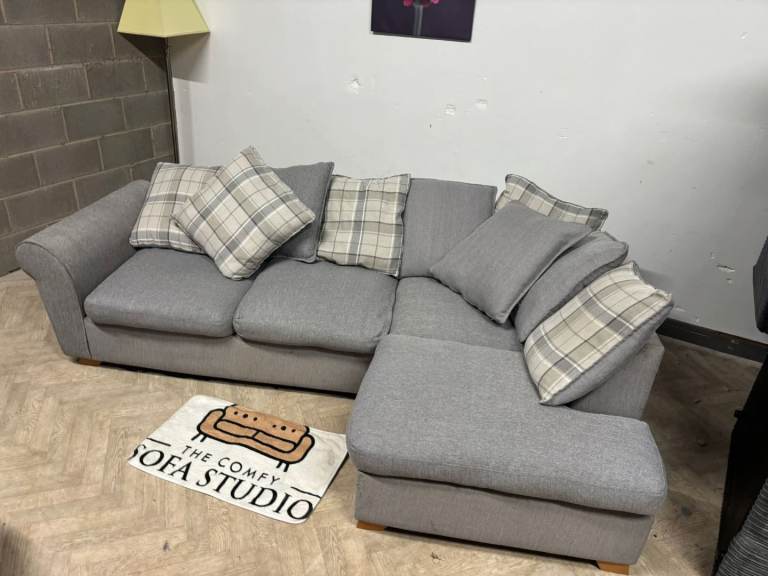 DFS GREY CORNER SOFA 