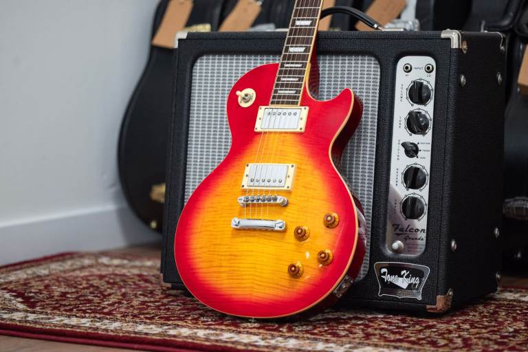 1998 Epiphone Korea Les Paul Standard Cherry Sunburst