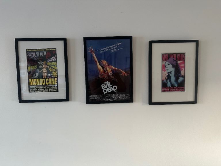 Three Classic Film Posters - Professionally Framed.