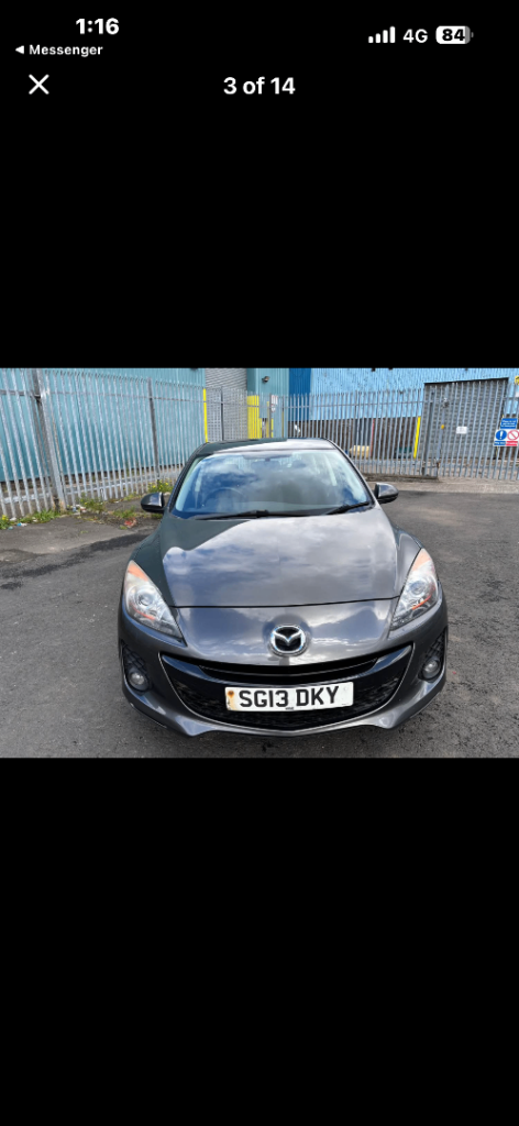 Mazda, 3, Hatchback, 2013, Manual, 1598 (cc), 5 doors