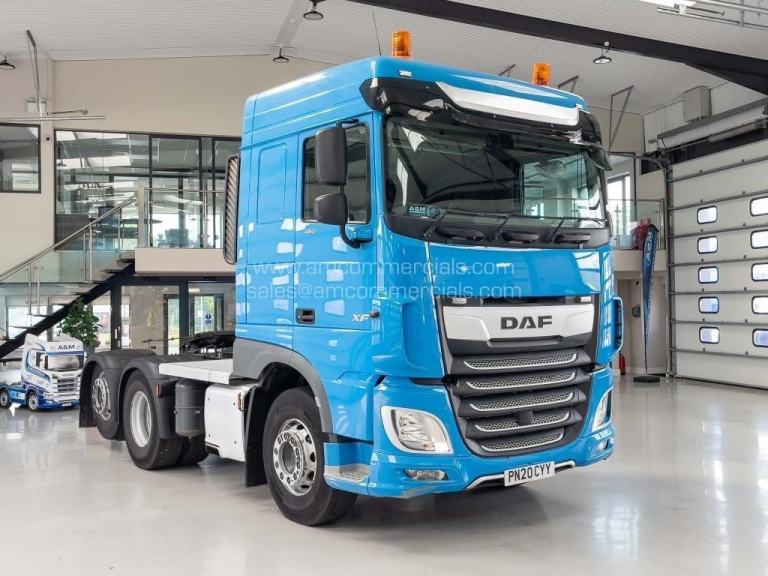 2020 (20) DAF XF 480 6X2 TAG SPACECAB