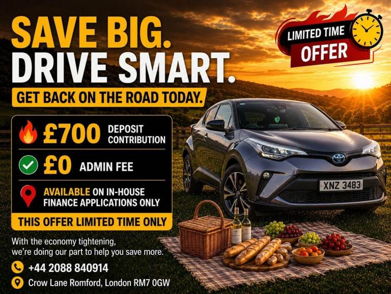 2017 Toyota C-HR 1.8 VVT-h Icon SUV 5dr Petrol Hybrid CVT Euro 6 (s/s) (122 ps) SUV Hybrid Automatic