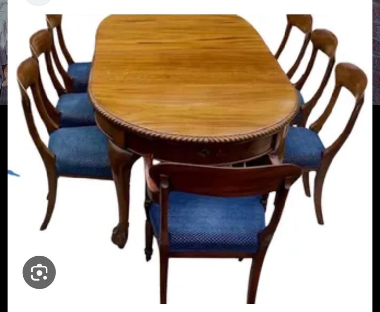 FREE!!! Extendable dining table with 6 chairs