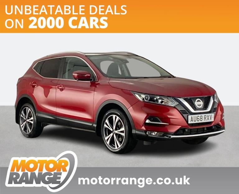 2018 Nissan Qashqai 1.2 DiG-T N-Connecta 5dr Crossover/SUV PETROL Manual