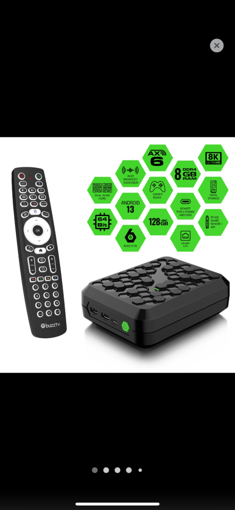 BuzzTv P6 8gb RAM 128gb storage.brand new and sealed @££260.00