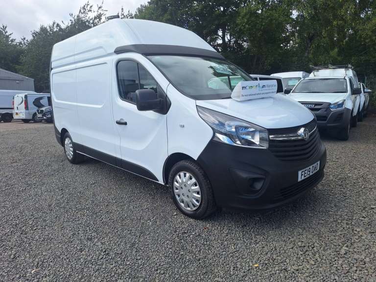 VAUXHALL VIVARO 1.6 CDTi 2900 BiTurbo ecoTEC L2 H2 LWB HIGH TOP ROOF White Manua