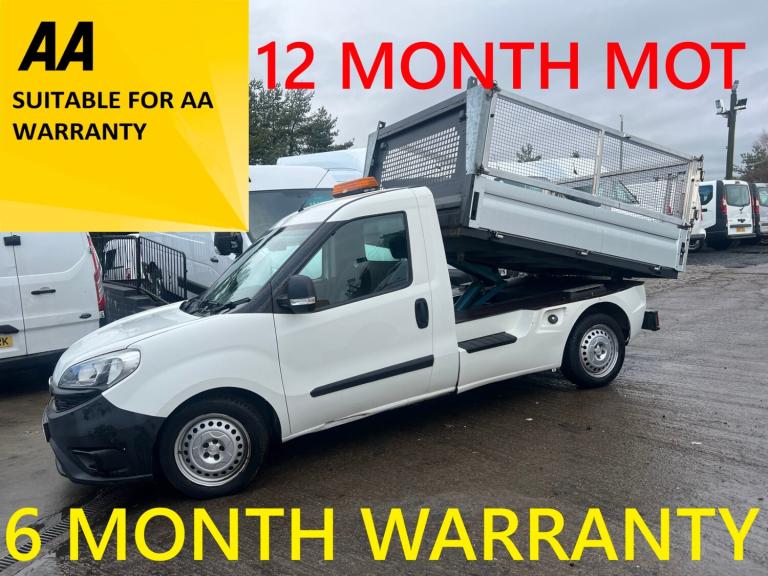 2017 Fiat Doblo 1.6 Multijet 16V Work Up Dropside Start Stop CHASSIS CAB Diesel Manual