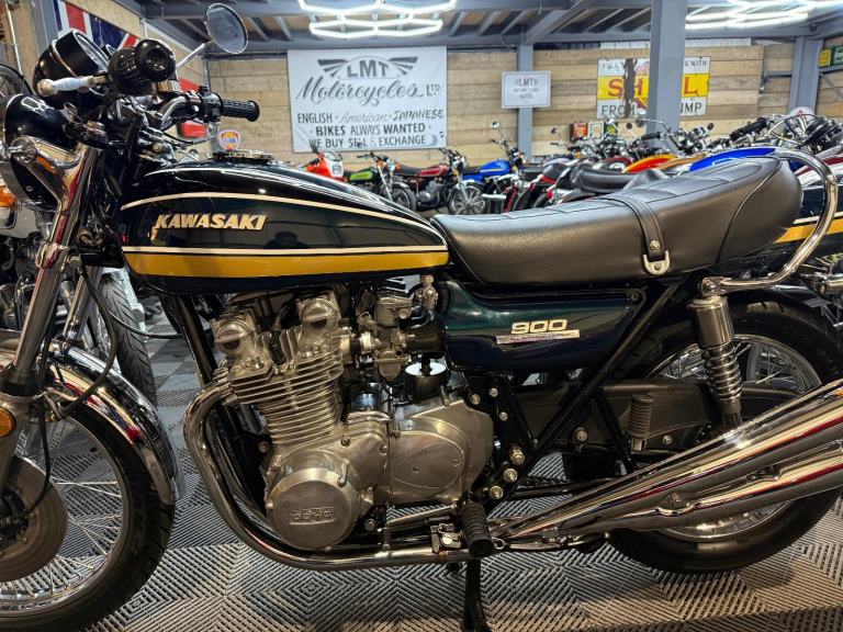 1974 Kawasaki Z1 B 900, restored and owned by Allan Millyard, outstanding, px 