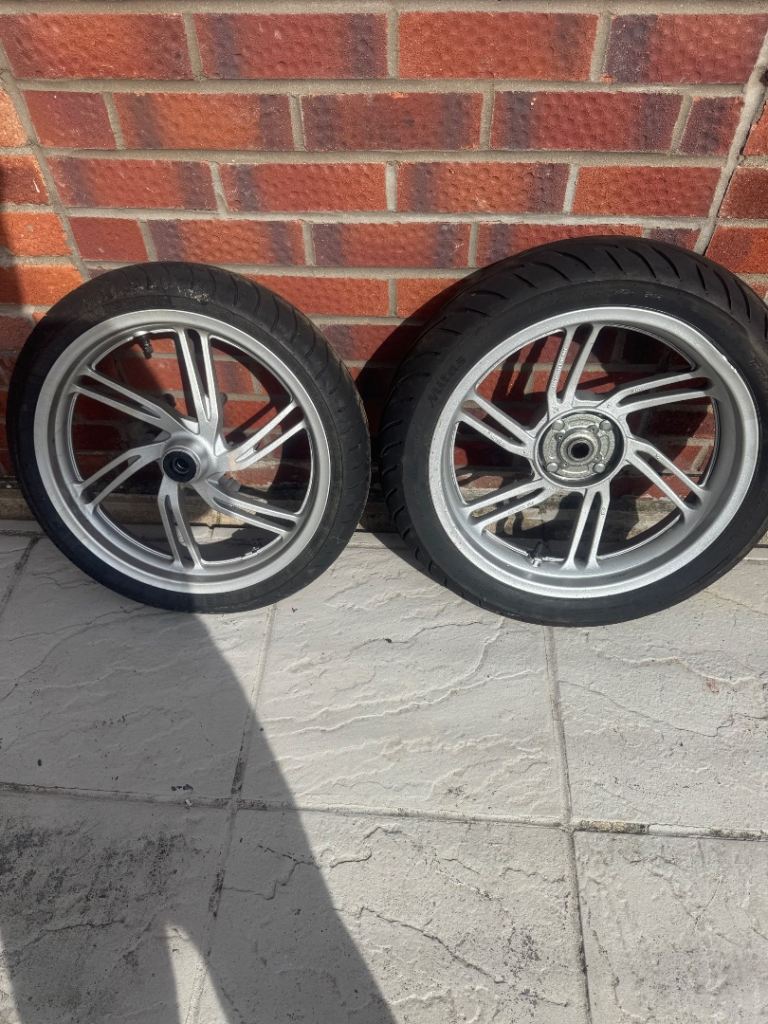 2 Honda scooter wheels