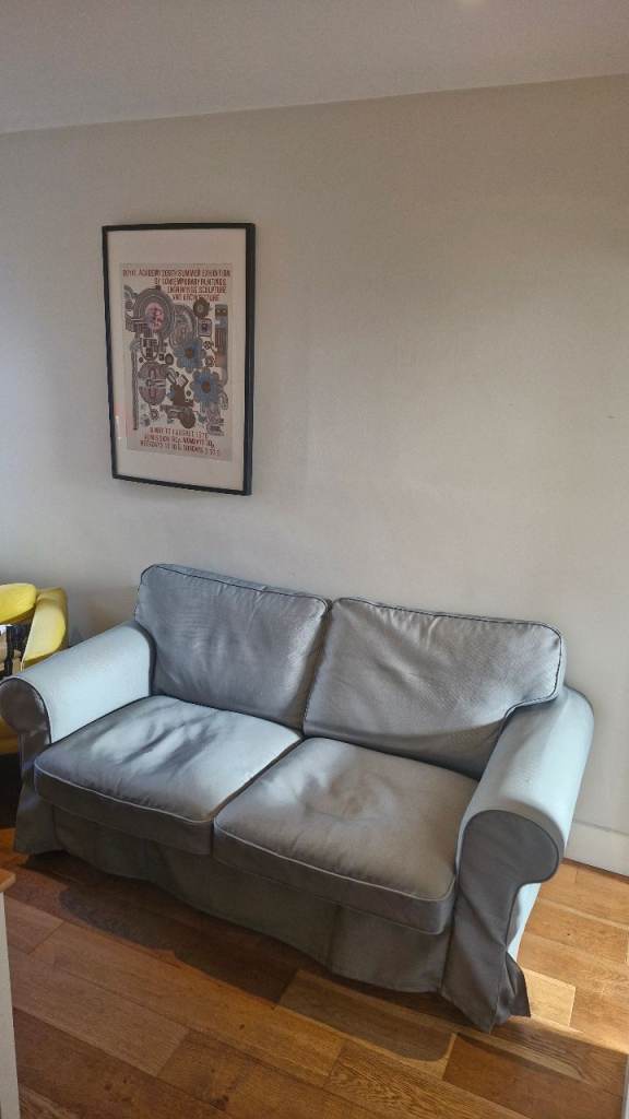 Ikea Ektorp Grey 2 Seater Sofa