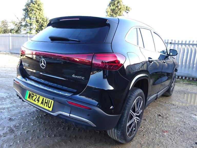 2024 24 REG MERCEDES BENZ EQA 350 AMG EXECUTIVE ELECTRIC AUTO DAMAGED SALVAGE